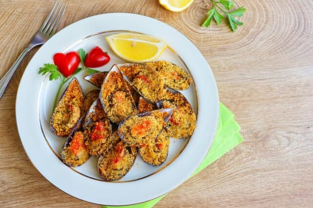 piatto di cozze gratinate