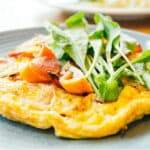 frittata con pomodoro e verdure