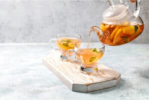 infuso alle foglie di menta