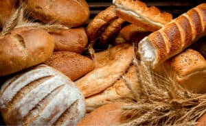 pane realizzato in diversi formati e con diverse farine