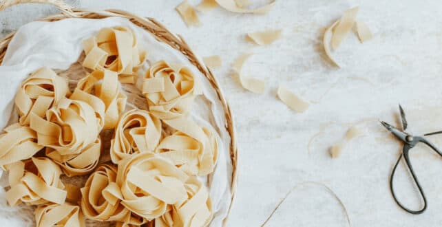 pappardelle fatte in casa