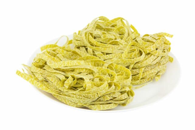 pasta fresca all'uovo verde