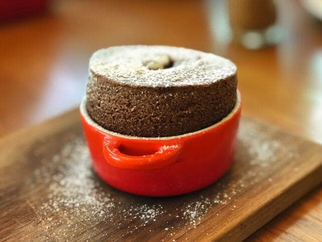 Soufflé al cioccolato