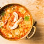 zuppa di pesce con pomodoro