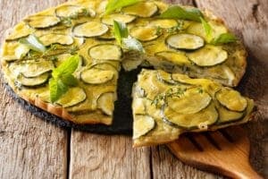 crostata di zucchine