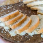 pane affettato per crostini