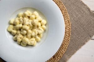 gnocchi di formaggio