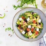 insalata di pasta alla mediterranea