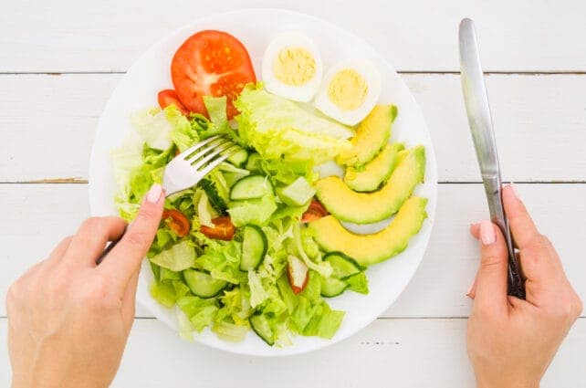 insalata - come mangiare in modo sano