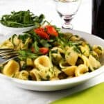 orecchiette rucola e pancetta