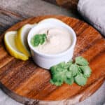 salsa al limone e yogurt