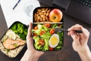 schiscietta pausa pranzo in ufficio